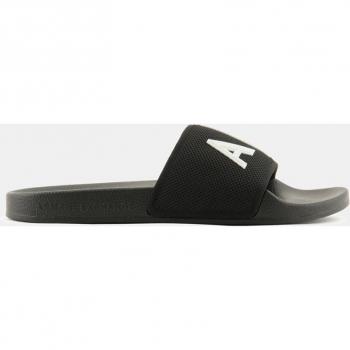 Armani Exchange Herren Slipper Milano Schwarz EU44