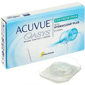 ACUVUE OASYS 6‑Linsen Set – Feuchtigkeits­schutz für Tag/Nacht