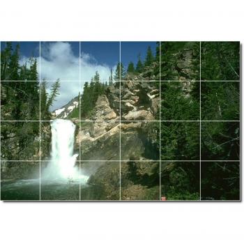 Mural de azulejos para ducha 5, 17 x 64,77 cm