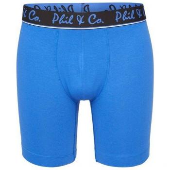 Phil & Co. Berlin Jersey Long Boxer – Talla Azul/Negro