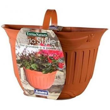 Vaso Gerla Style per Parete 26x14x16 cm