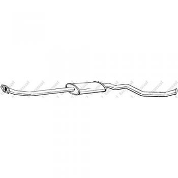BOSAL silenciador intermedio PEUGEOT 306 CITROEN XSARA