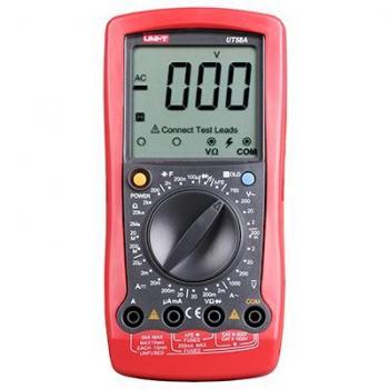 Multímetro Uni‑T 1999 LCD – Versátil para Corriente, Resistencias y Capacidad