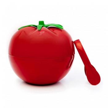 Porte-glaçons tomate avec poignée en plastique