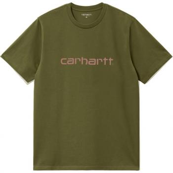 Camiseta Carhartt Script T-Shirt Verde