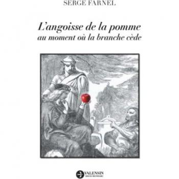 L'angoisse de la pomme au moment où la branche cède