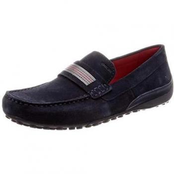Mocasines Hombre Geox UOMO Snake, Azul (Navy C4002), 45 EU