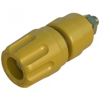 Polklemme SKS Hirschmann PKI 10 A, 35 A – 1 Stück, Gelb