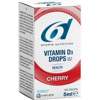 6D Sport Gouttes de Vitamine D3 Cerise 5 ml