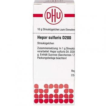 Hepar Sulf D200 10 G