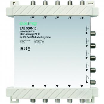 Axing SAB 5501-10 distribuidor de 4 satélites y 1 terrestre