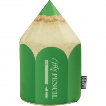 Grün gestreifter Pencil-Sitzsack von DOTCOM