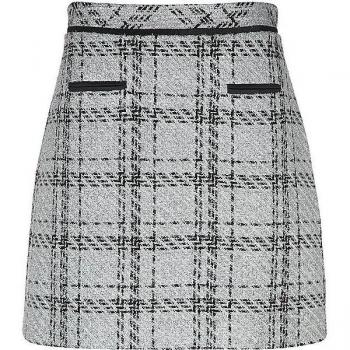 Marc Cain Modischer Rock in Silber, Größe 34 für Frauen