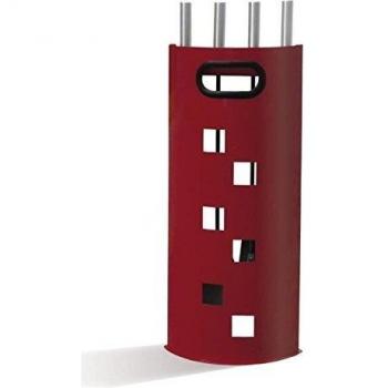 Serviteur Quadro Rouge 4 pièces