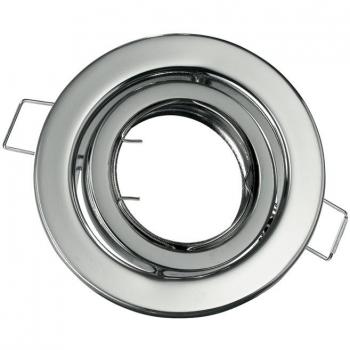 Cornice Incasso Reflex Cromo Orientabile 10Cm