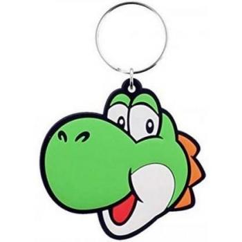 Goma llavero Super Mario y Yoshi colorido