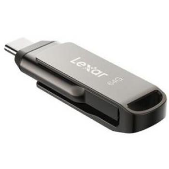 Lexar JumpDrive 64GB USB tipo-C 3.2 Gen 1 Grigio