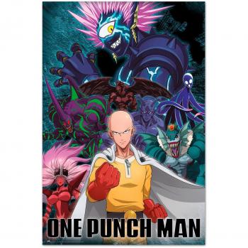 Póster Saitama Vs Villano