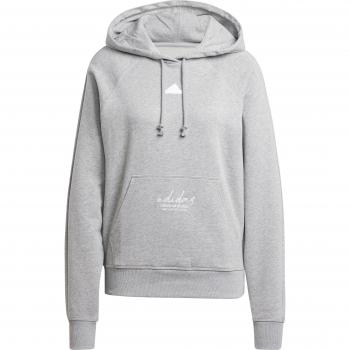 Adidas Loose Fit Damen Hoodie grau M