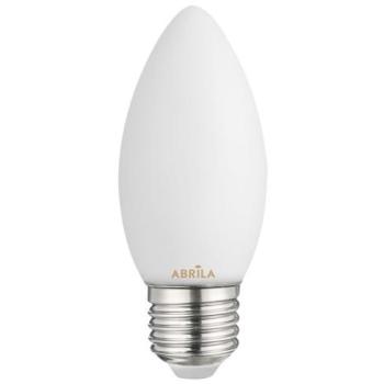 Ampoule LED Éclat Opale Abrila E27 6W 4000K 540lm Ø3,5×9,7 cm – Fabrilamp