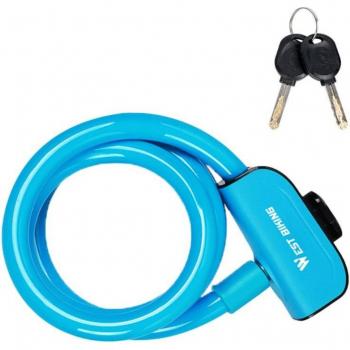 WEST BIKING Bicycle Security Cable Lock