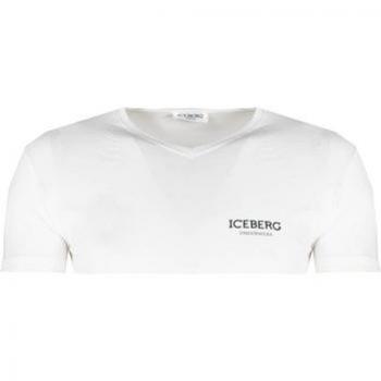 T-shirt Iceberg Blanc Élégant