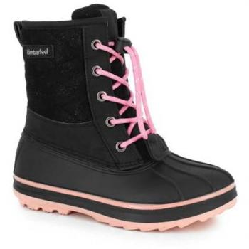 Scarponi da Trekking Unisex Kimberfeel Jibber Neri Paillettati EU 33
