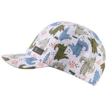 Cappello da baseball Sterntaler Coccodrilli grigio