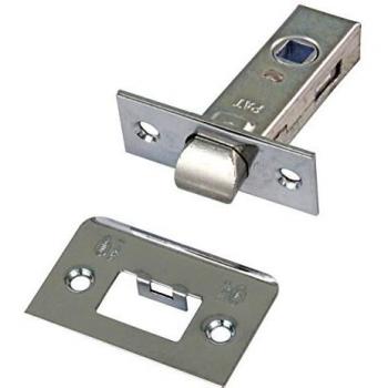 Picaporte embutido para puertas de madera 6-45 mm cromado
