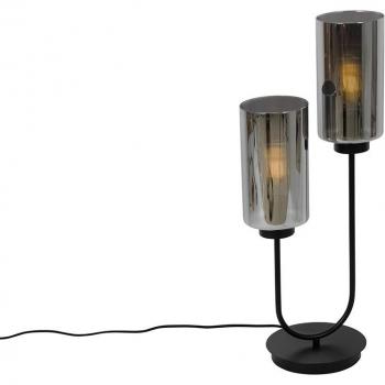 Dual Wifi Table Lamp – QAZQA Smoke Edition