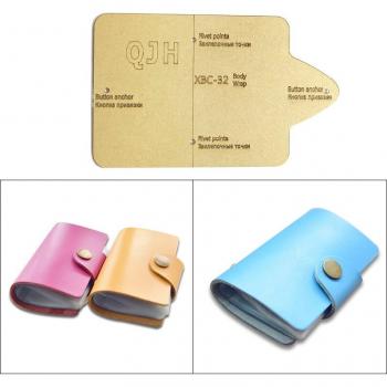 Handgemaakte ID Cover – Acryl en Papier Patroon