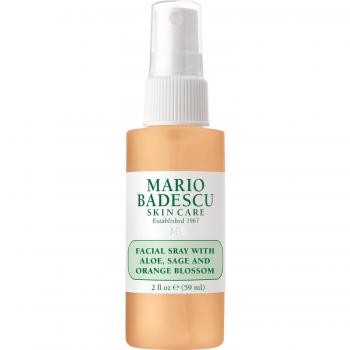 Spray Viso Idratante Energizzante con Aloe, Salvia e Fiori d'Arancio 59ml