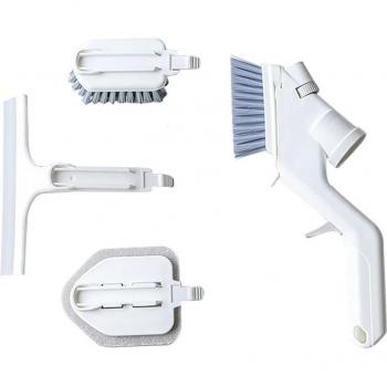 Jet‑Clean 5 en 1 : Éponge à vitres, sols et cuisine