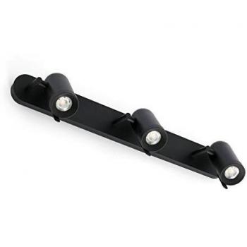 Ventilatore da soffitto DECO FAN M LED nero/legno con motore DC