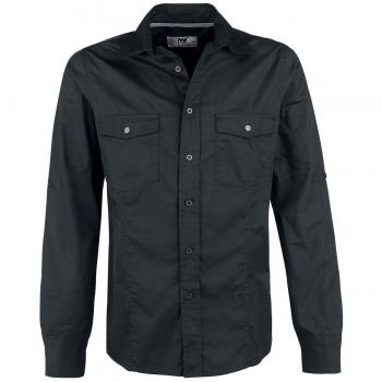 Chemise à manches longues de Black Premium par EMP