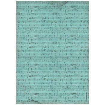 Musik‑Hintergrund Papier „Music“ A4