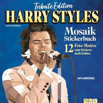 Naumann + Göbel, Sticker, Tribute Edition Harry Styles Mosaik Stickerbuch