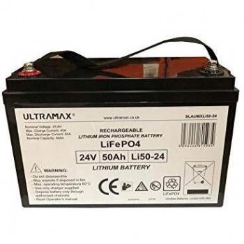Ultramax 24V 50Ah LiFePO4 Power Pack