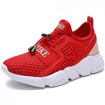 Vitike Ragazzi Ragazze Sneaker Outdoor Athletic Slip su Scarpe da Corsa Cas