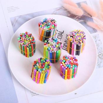 20pcs Mini Fruit Cake Dollhouse Miniature Food Accessories