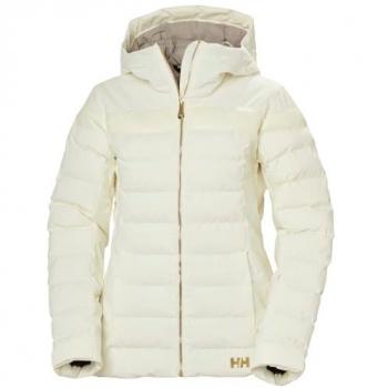 Giacca Helly Hansen Imperial Puffy bianco perla con cappuccio donna