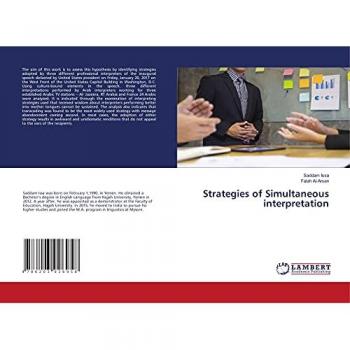 Strategies of Simultaneous interpretation