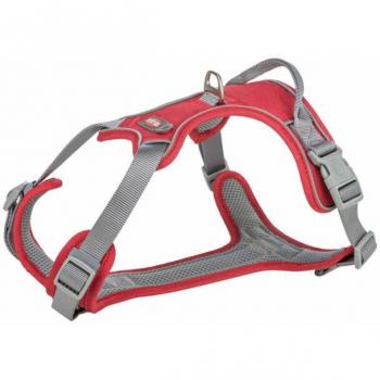 TRIXIE Rotes Hundegeschirr Active 15 mm