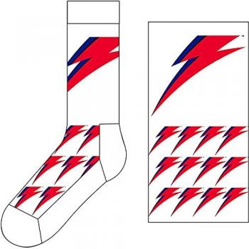 David Bowie Flash Logo Cotton Ankle Socks