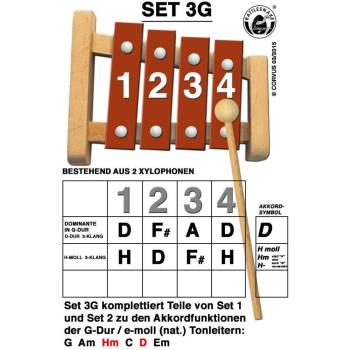 Corvus Rattlesnake Glockenspiel 3G Set