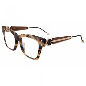 Philipp Plein VPP125S Women’s Sunglasses Grey / Green / Yellow Khaki Havana Unisex One Size