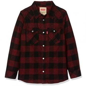 Levi's camiseta para niños NM12057, rojo (Bordeaux 39), 12 años