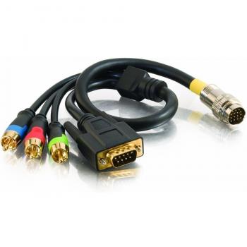 Cables To Go Rapidrun DB9 + Video Componente 50 cm