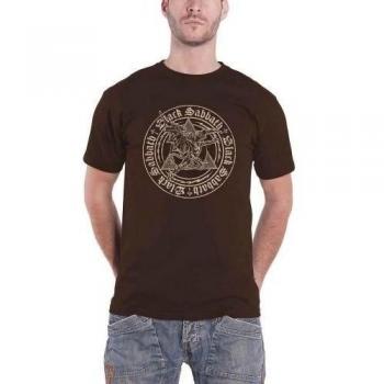 T-shirt Black Sabbath unisex con emblema piramidale in cotone