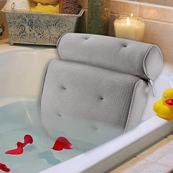 Back and Shoulder Support Bath Pillow